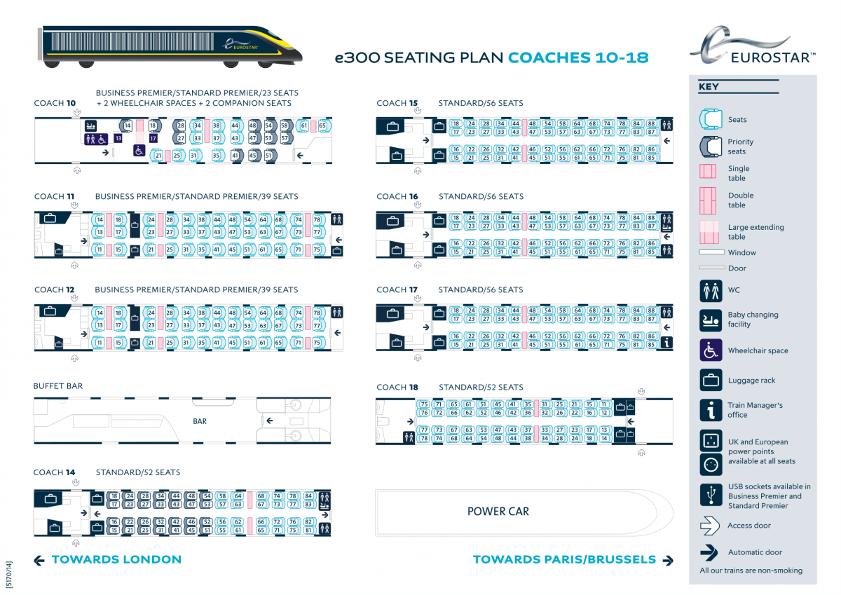 Renfe Ave Train Seating Chart