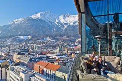 Innsbruck ski holiday by rail