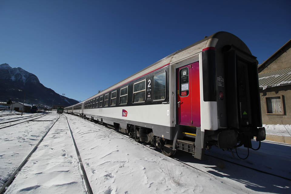 Intercite de Nuit at Briancon