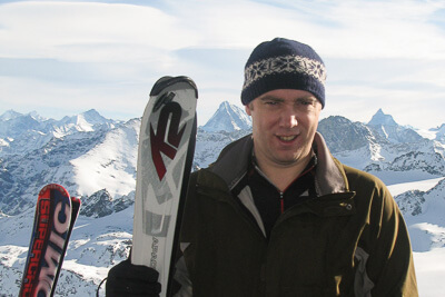 Mark Frary ski-travel writer