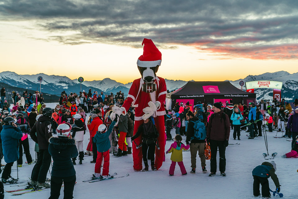 Christmas festivities in La Rosiere