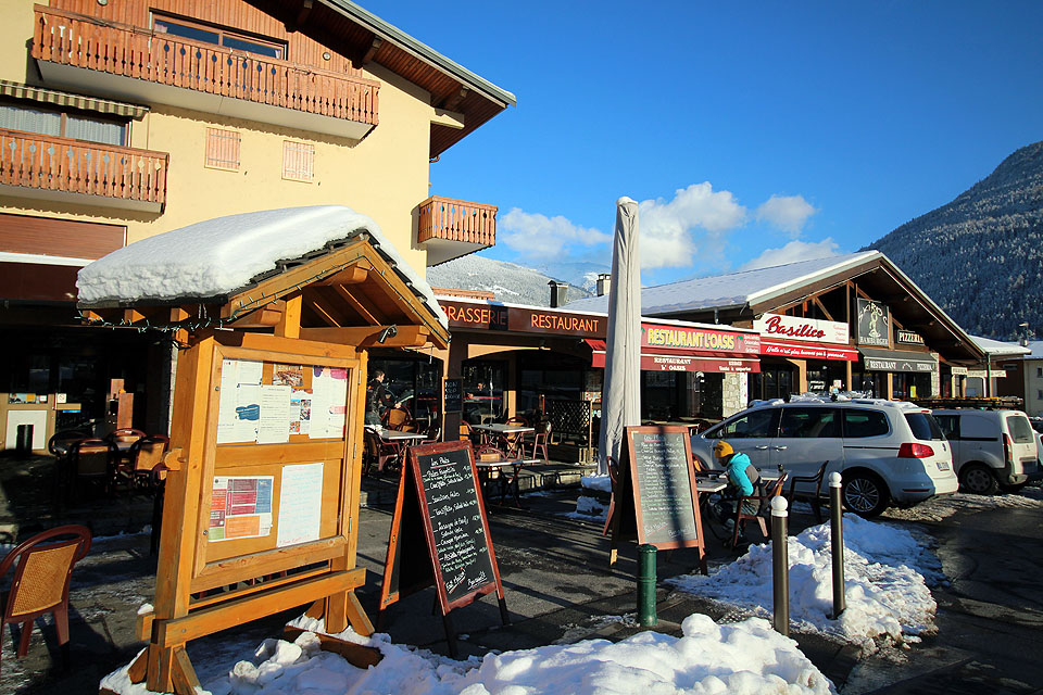 Restaurants at Bourg St Maurice